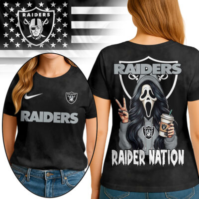 Las Vegas Raiders | Premium NFL Ghostface 3D Shirt