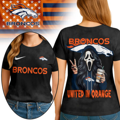 Denver Broncos | Premium NFL Ghostface 3D Shirt