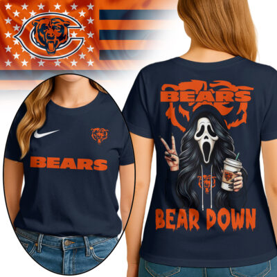 Chicago Bears | Premium NFL Ghostface 3D Shirt