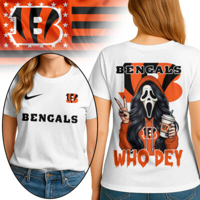 Cincinnati Bengals | Premium NFL Ghostface 3D Shirt