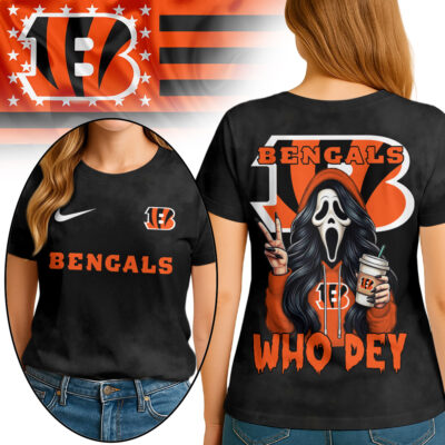 Cincinnati Bengals | Premium NFL Ghostface 3D Shirt
