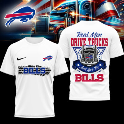 Buffalo Bills | Premium NFL Real Men Drive Trucks Shirt