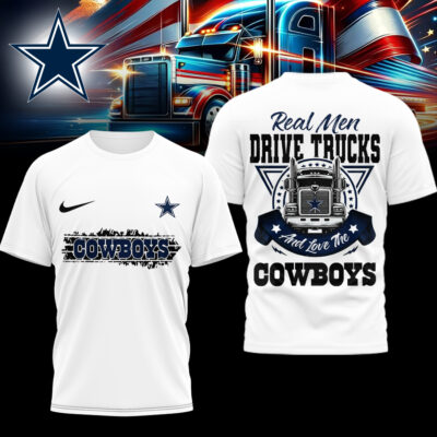 Dallas Cowboys | Premium NFL Real Men Drive Trucks Shirt