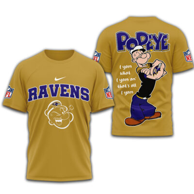 Baltimore Ravens | Premium NFL I Yam What I Yam Shirt