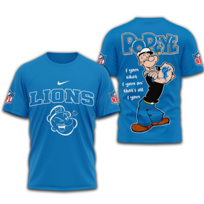 Detroit Lions | Premium NFL I Yam What I Yam Shirt