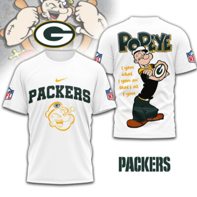 Green Bay Packers | Premium NFL I Yam What I Yam Shirt