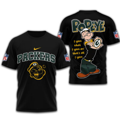 Green Bay Packers | Premium NFL I Yam What I Yam Shirt