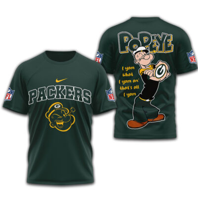 Green Bay Packers | Premium NFL I Yam What I Yam Shirt