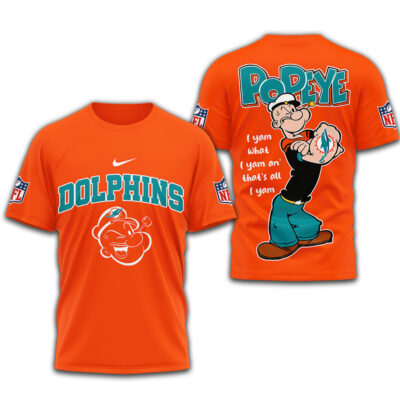 Miami Dolphins | Premium NFL I Yam What I Yam Shirt
