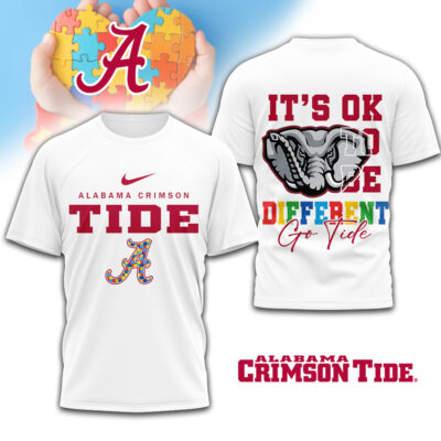 Alabama Crimson Tide | Premium NCAA Its Ok To Be Different Shirt
