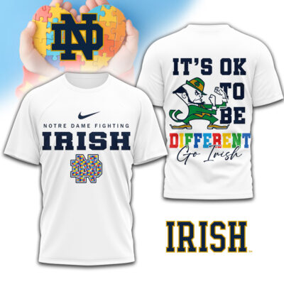 Notre Dame Fighting Irish | Premium NCAA Its Ok To Be Different Shirt