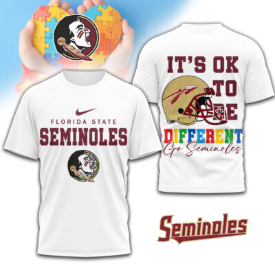 Florida State Seminoles | Premium NCAA Its Ok To Be Different Shirt