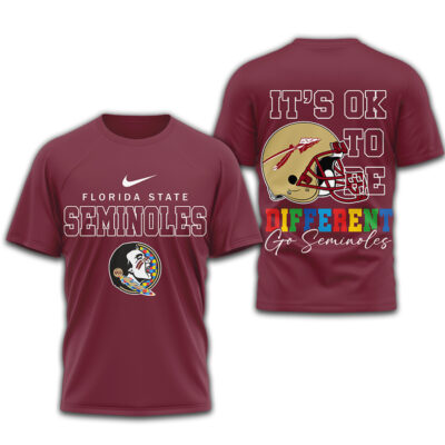 Florida State Seminoles | Premium NCAA Its Ok To Be Different Shirt