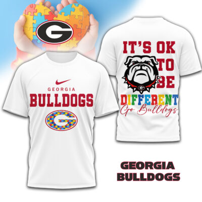 Georgia Bulldogs | Premium NCAA Its Ok To Be Different Shirt