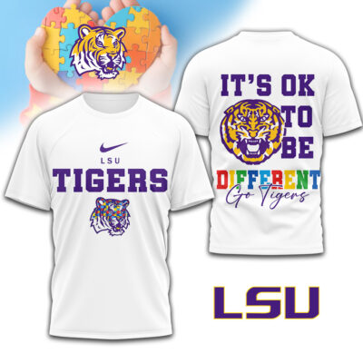 LSU Tigers | Premium NCAA Its Ok To Be Different Shirt