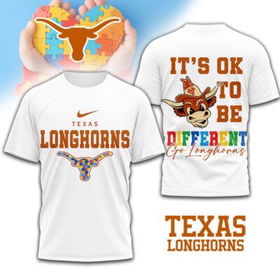 Texas Longhorns | Premium NCAA Its Ok To Be Different Shirt