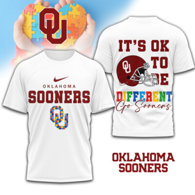 Oklahoma Sooners | Premium NCAA Its Ok To Be Different Shirt