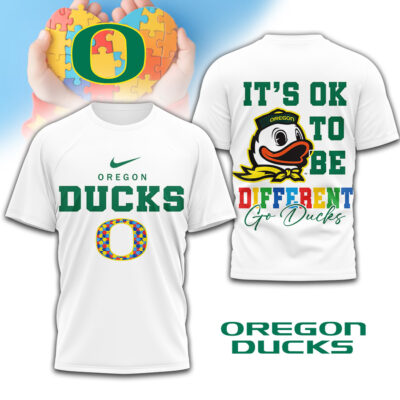 Oregon Ducks | Premium NCAA Its Ok To Be Different Shirt