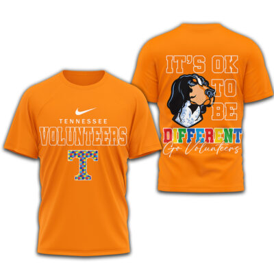 Tennessee Volunteers | Premium NCAA Its Ok To Be Different Shirt