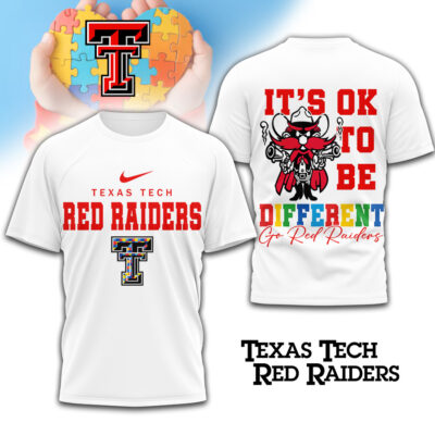 Texas Tech Red Raiders | Premium NCAA Its Ok To Be Different Shirt