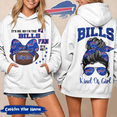 Buffalo Bills | Premium NFL Kind Of Girl Hoodie - L