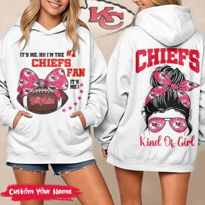 Kansas City Chiefs | Premium NFL Kind Of Girl Hoodie - S