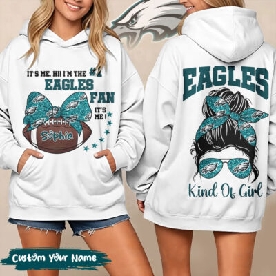 Philadelphia Eagles | Premium NFL Kind Of Girl Hoodie - M