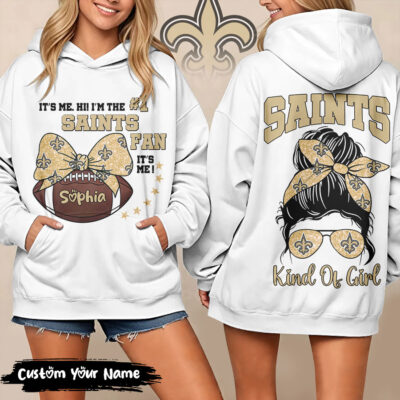 New Orleans Saints | Premium NFL Kind Of Girl Hoodie - 5XL