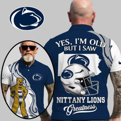 Penn State Nittany Lions | Premium NCAA Yes Im Old But Polo Shirt