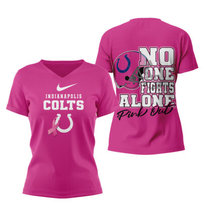 Indianapolis Colts | Premium NFL Breast Cancer October 3D Shirt