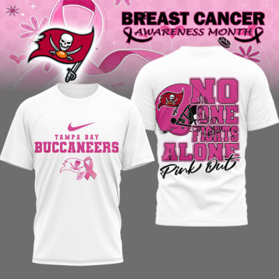 Tampa Bay Buccaneers | Premium NFL Breast Cancer October 3D Shirt