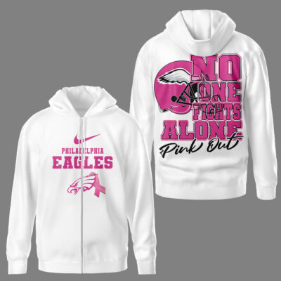 Philadelphia Eagles | Premium NFL Breast Cancer October 3D Shirt