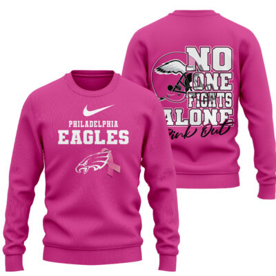 Philadelphia Eagles | Premium NFL Breast Cancer October 3D Shirt