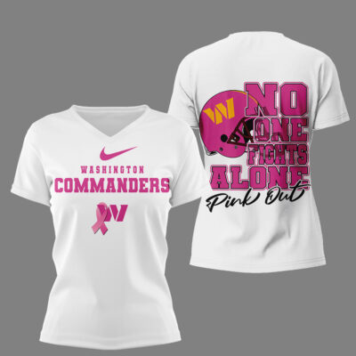 Washington Commanders | Premium NFL Breast Cancer October 3D Shirt