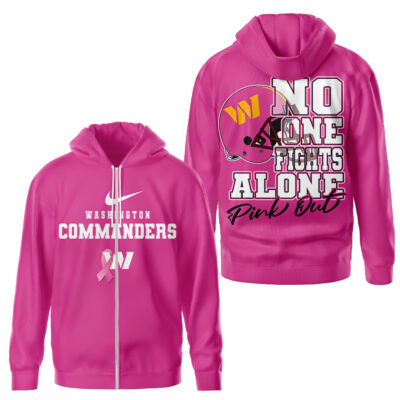 Washington Commanders | Premium NFL Breast Cancer October 3D Shirt