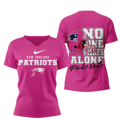 New England Patriots | Premium NFL Breast Cancer October 3D Shirt
