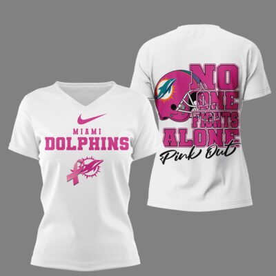 Miami Dolphins | Premium NFL Breast Cancer October 3D Shirt