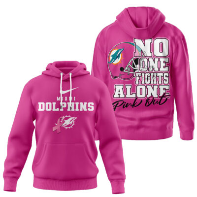 Miami Dolphins | Premium NFL Breast Cancer October 3D Shirt