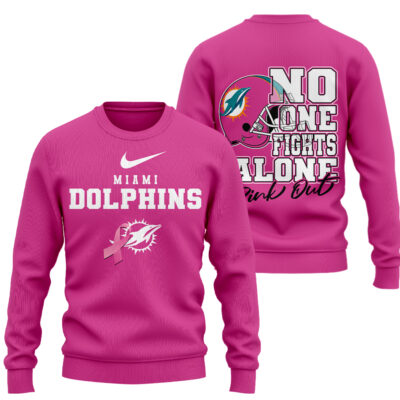 Miami Dolphins | Premium NFL Breast Cancer October 3D Shirt