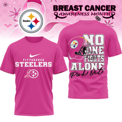 Pittsburgh Steelers | Premium NFL Breast Cancer October 3D Shirt