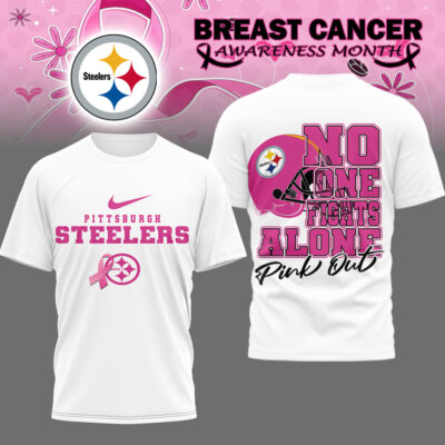 Pittsburgh Steelers | Premium NFL Breast Cancer October 3D Shirt