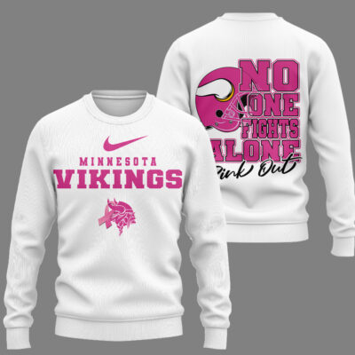 Minnesota Vikings | Premium NFL Breast Cancer October 3D Shirt