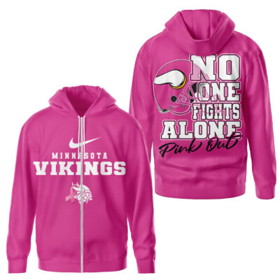 Minnesota Vikings | Premium NFL Breast Cancer October 3D Shirt