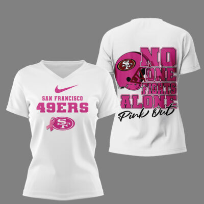 San Francisco 49ers | Premium NFL Breast Cancer October 3D Shirt