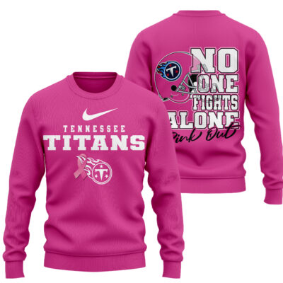 Tennessee Titans | Premium NFL Breast Cancer October 3D Shirt