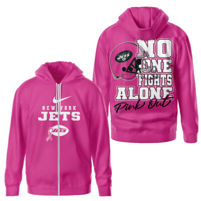 New York Jets | Premium NFL Breast Cancer October 3D Shirt