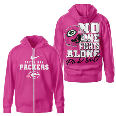 Green Bay Packers | Premium NFL Breast Cancer October 3D Shirt