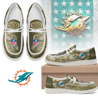 Miami Dolphins | Premium NFL Salute to Service Loafer