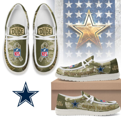 Dallas Cowboys | Premium NFL Salute to Service Loafer