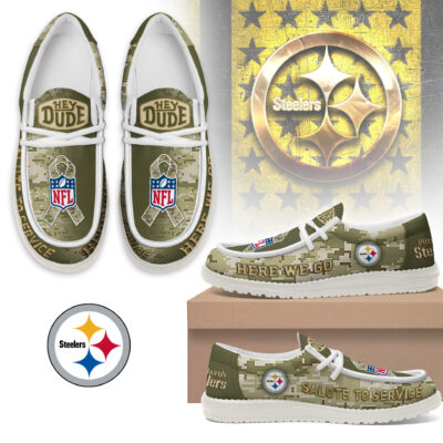 Pittsburgh Steelers | Premium NFL Salute to Service Loafer